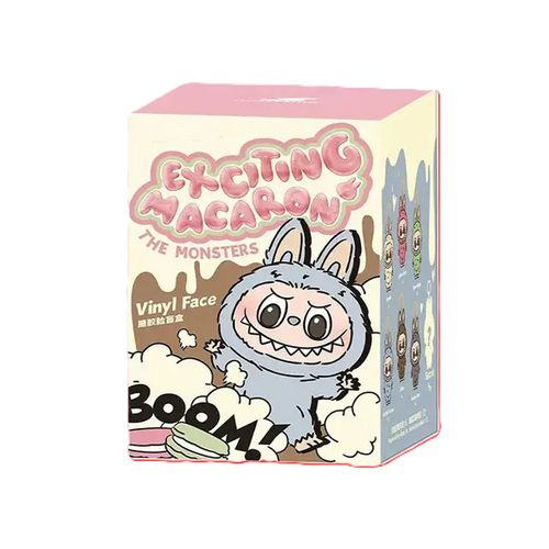 Figura de coleccion - Estilo Monstruo Corazón macaron en CAJA MISTERIOSA La Bubu House