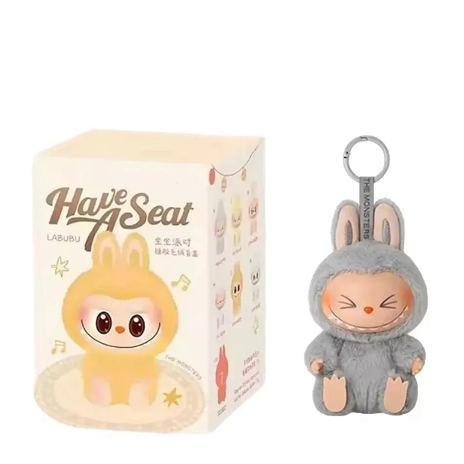 For Labubu High Quality Blind Box Cute Monster Toy Heart Macaron Kawaii Blind Box Model Kids Birthday Gift La Bubu House