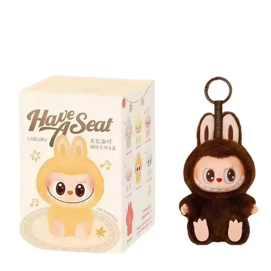 For Labubu High Quality Blind Box Cute Monster Toy Heart Macaron Kawaii Blind Box Model Kids Birthday Gift La Bubu House