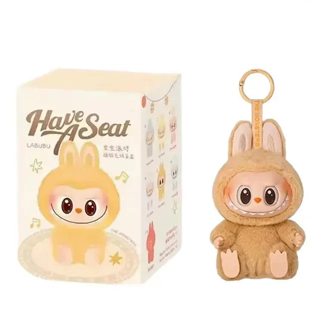 For Labubu High Quality Blind Box Cute Monster Toy Heart Macaron Kawaii Blind Box Model Kids Birthday Gift La Bubu House